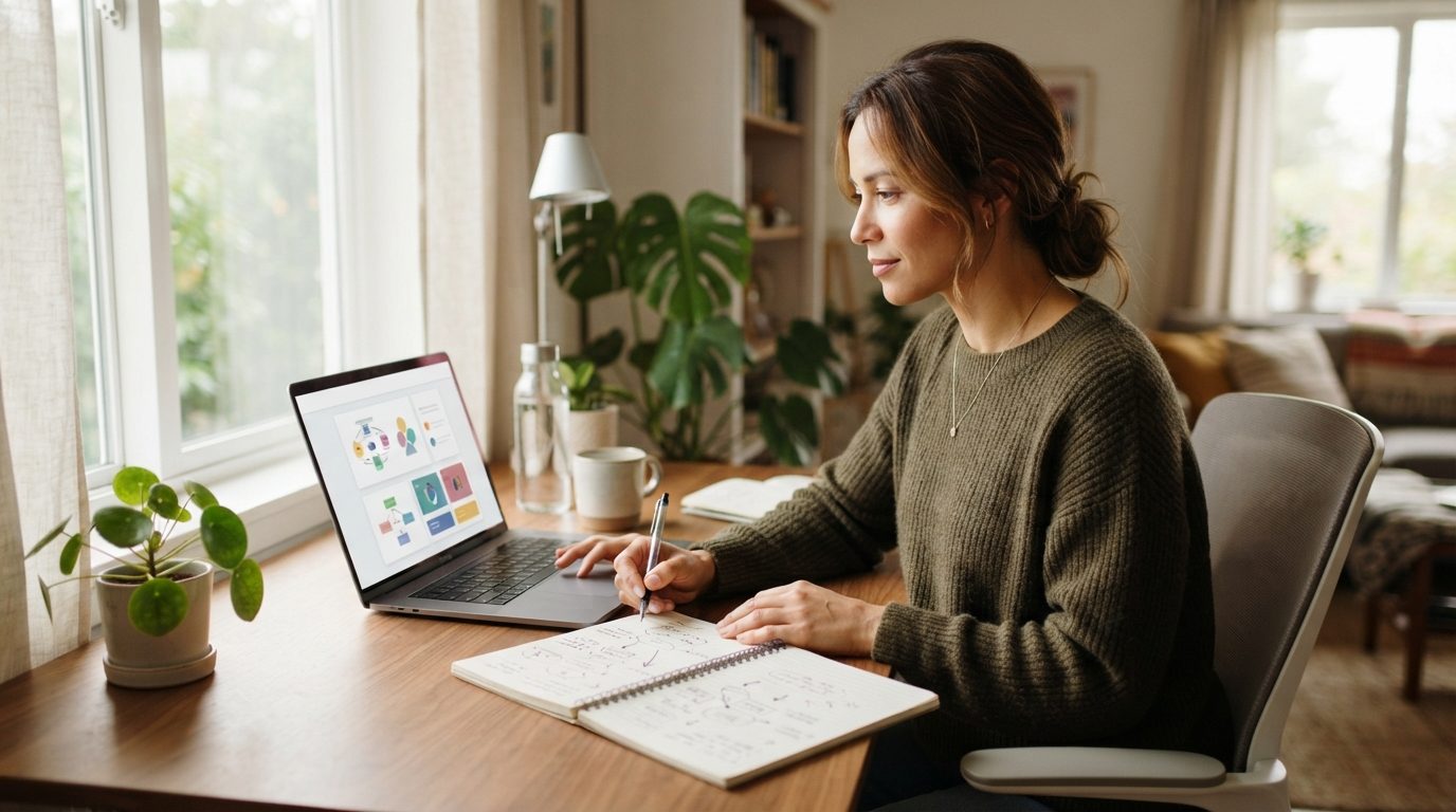 Sådan lærer du enneagrammet online hjemmefra